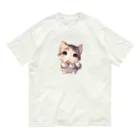 binta0303のおねだりネコ Organic Cotton T-Shirt