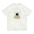 黒柴むさし君の黒柴むさし オーガニックコットンTシャツ