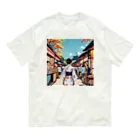 noiSutoaの浴衣 Organic Cotton T-Shirt