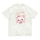 みきころん♡の幸せを呼ぶうさぎ💖 Organic Cotton T-Shirt