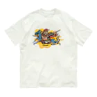 freehandの蜀の将軍・張飛 Organic Cotton T-Shirt