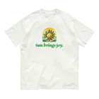 tora2216のSun San San 太陽 オーガニックコットンTシャツ