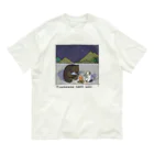 いぬのキャンプイヌ オーガニックコットンTシャツ