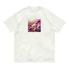 終わらない夢🌈の美しいコスモス💞 Organic Cotton T-Shirt