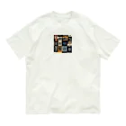 Harumi1230の海外エモいデザイン オーガニックコットンTシャツ