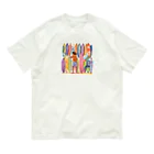 ハワイライフのサーフボードとロコ（男の子バージョン） Organic Cotton T-Shirt