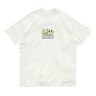 crocodileのワニ赤ちゃん オーガニックコットンTシャツ