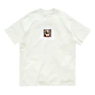 ninja-TbgM8oqsemjYのピクセルグラフィック Organic Cotton T-Shirt