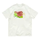 tomorhythmのこわいかお Organic Cotton T-Shirt