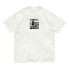 memorandumのシマウマ オーガニックコットンTシャツ