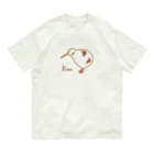 yurimarimoのゆるっとキーウィ Organic Cotton T-Shirt