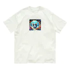 ことぶき　358の珊瑚に癒される猫 Organic Cotton T-Shirt