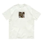 yuzu_rinの黒と金の華やかさ Organic Cotton T-Shirt