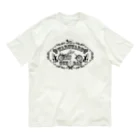 Aduemonのワルワル軍団（白地&淡色） オーガニックコットンTシャツ