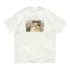 coeur.yu（クードットユー）うちの子さん企画グッズSHOPのコタさん　前面①背面③ Organic Cotton T-Shirt