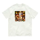 heart melts boxのおうるくん Organic Cotton T-Shirt