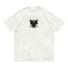 ヘリックスのお店のドクロ切り抜き Organic Cotton T-Shirt