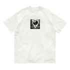 葵花色 mob the Worldのmob the world item Organic Cotton T-Shirt