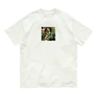 neeeeeeの草と犬 Organic Cotton T-Shirt