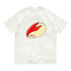 Lily bird（リリーバード）の優しいうさぎリンゴちゃん オーガニックコットンTシャツ