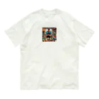 AIおじさんの料理をするおじさん Organic Cotton T-Shirt