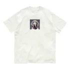 SAKIZUIのワイマナラー オーガニックコットンTシャツ