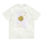 セイメイのにわの季節の香り_梨(薄桃色) Organic Cotton T-Shirt