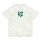 海の幸のカリブ海と船 Organic Cotton T-Shirt