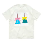 Lily bird（リリーバード）のカラフルハンドベル オーガニックコットンTシャツ