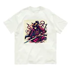 ハクユーShopのカッコいい侍のグッズ Organic Cotton T-Shirt