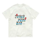 reiseidoの新選組隊士旗赤 Organic Cotton T-Shirt