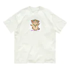 ハワイライフのアロハねこ オーガニックコットンTシャツ