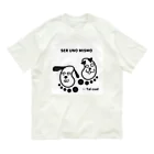 ｙ１８ｓin２７の足型いぬ Organic Cotton T-Shirt