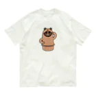 tanuki_msの埴輪タヌキ Organic Cotton T-Shirt