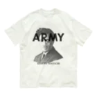 部屋とデニムとわたしのU.S.ARMYな野口英世さん Organic Cotton T-Shirt