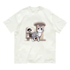 チェリモヤのねこタワー の 猫 Organic Cotton T-Shirt