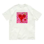 yutakaのハート Organic Cotton T-Shirt