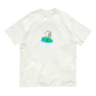 Asnanala(蓮華庵）の波乗りボーイ Organic Cotton T-Shirt