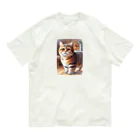 SAKIのマンチカン Organic Cotton T-Shirt