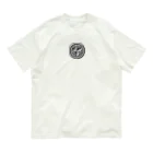 にゃがそねこてちゅの斎藤一家紋 Organic Cotton T-Shirt