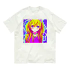 きゅぴきゅぴガールの金髪優しげ★きゅぴきゅぴガール Organic Cotton T-Shirt