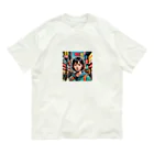 ETOWA_TOWAの飲屋街 Organic Cotton T-Shirt