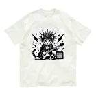 age3mのザ・パンク・キャット Organic Cotton T-Shirt