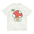 165's!!の芽が出たきのこ Organic Cotton T-Shirt