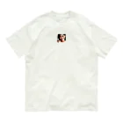 taka787jpの笑顔で Organic Cotton T-Shirt