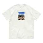 G-EICHIS_Groupの夏の海岸 オーガニックコットンTシャツ