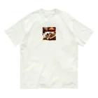 hachitaroのおやすみタイム Organic Cotton T-Shirt