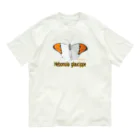 アニマル四字熟語の魅惑のツマベニチョウ　Hebomoia glaucippe Organic Cotton T-Shirt