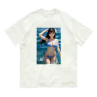 AI美女グラビアアートのAI美女グラビア9 Organic Cotton T-Shirt