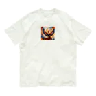 nkbg50のモンスターシリーズ（リアル）：Phoenix オーガニックコットンTシャツ